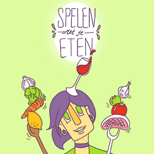 Spelen Met Je Eten / Playing With Your Food, illustration by Sarena van Dijk