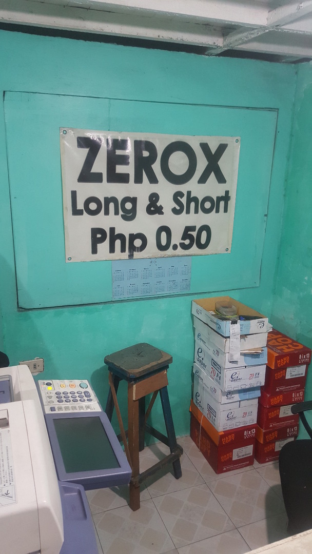 Field documentation on Xerox culture in the Philippines